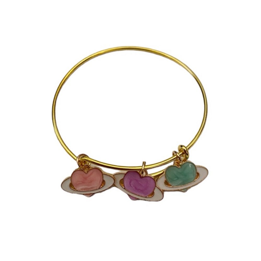 Heart Shape Planets Bracelet